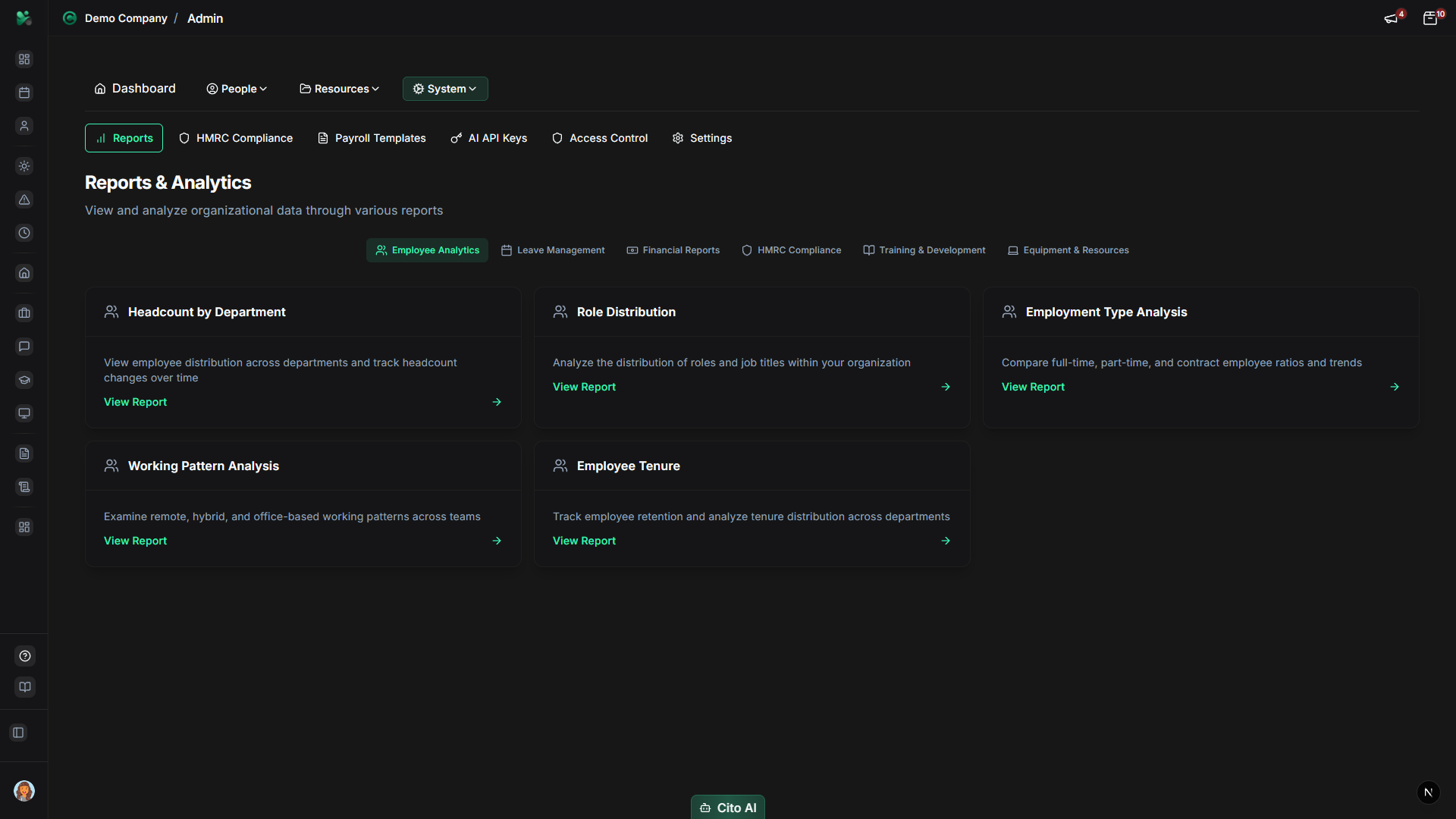 Export report dialog showing format options